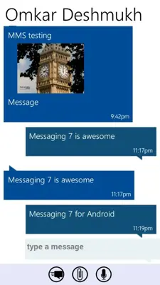 Messaging 7 android App screenshot 3