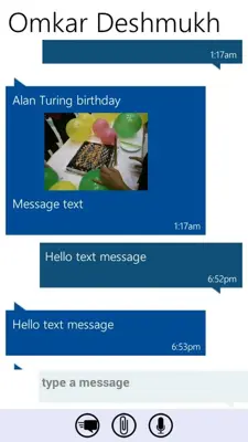 Messaging 7 android App screenshot 5